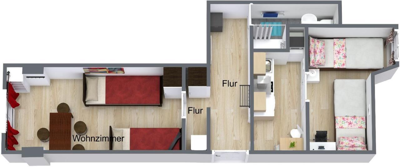 2rooms Flat/center/merto Apartment *